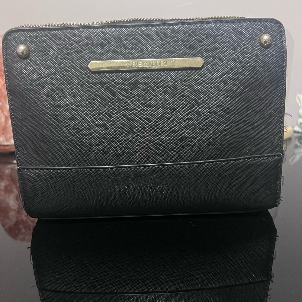 Steve Madden Black Purse